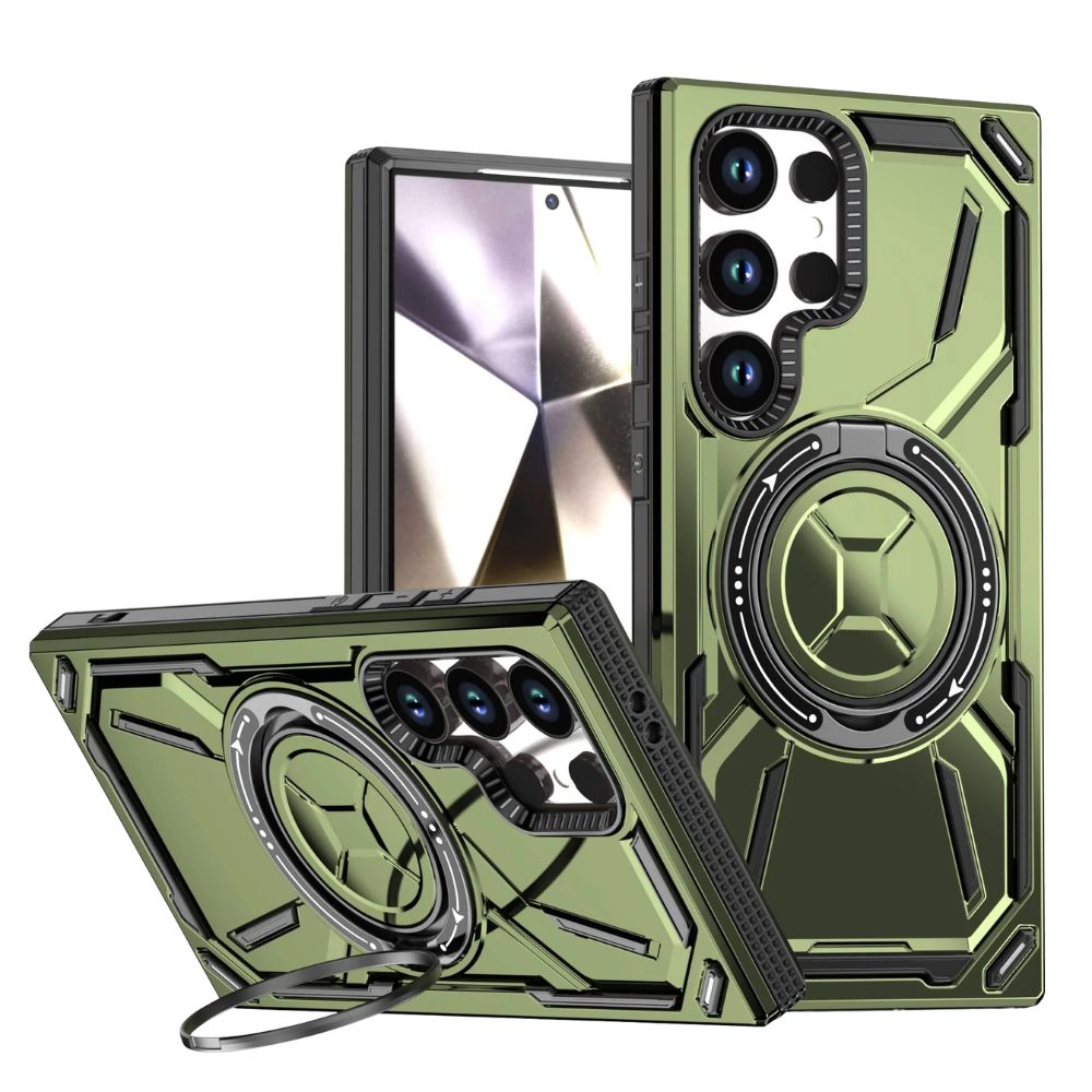 Leonis Shockproof Galaxy Case With Kickstand
