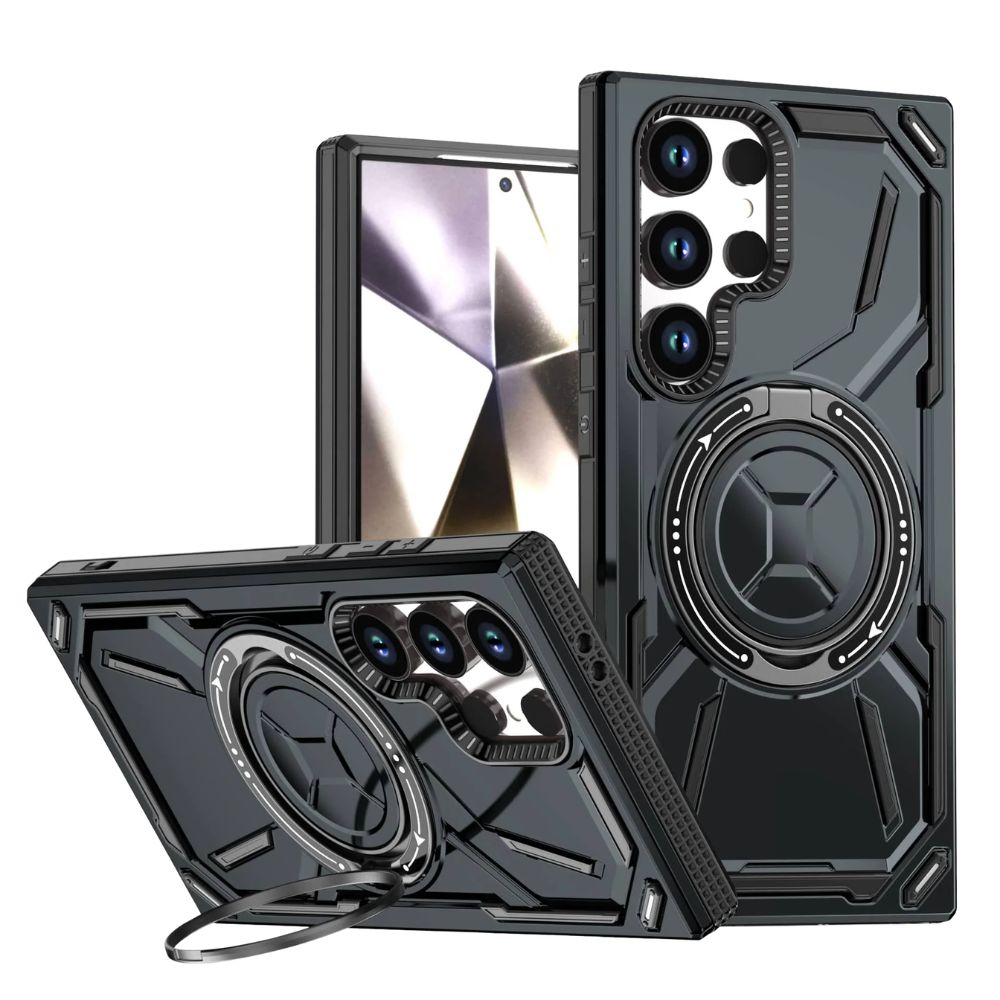 Leonis Shockproof Galaxy Case With Kickstand