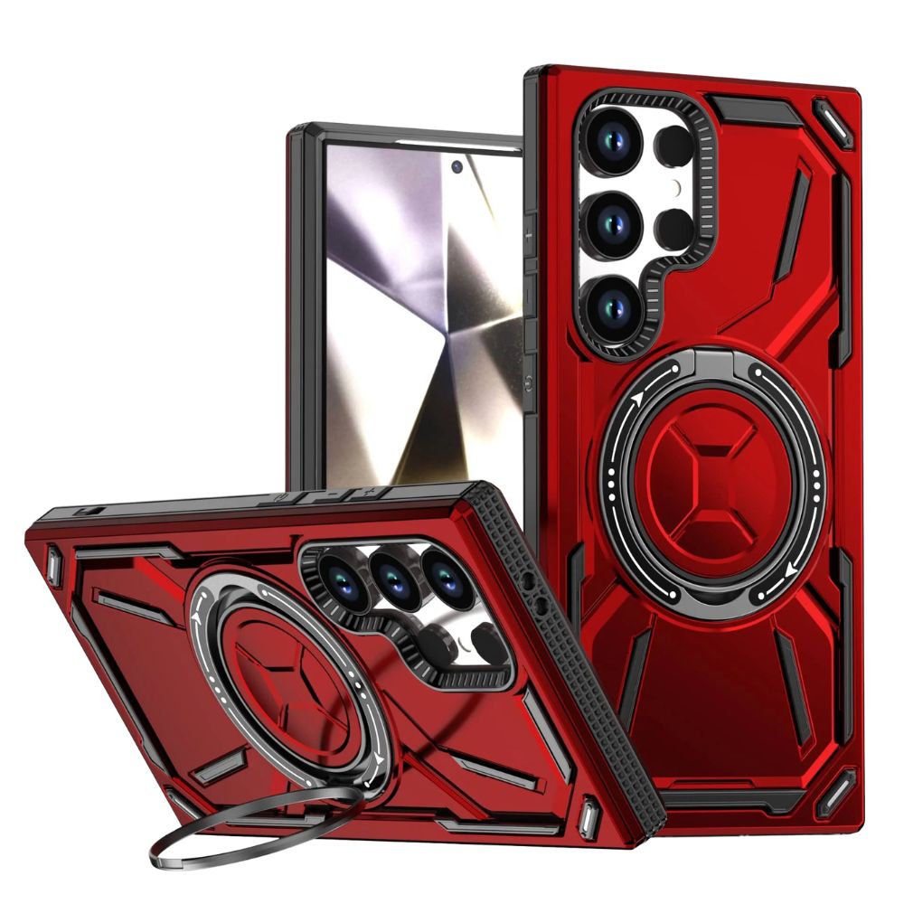 Leonis Shockproof Galaxy Case With Kickstand