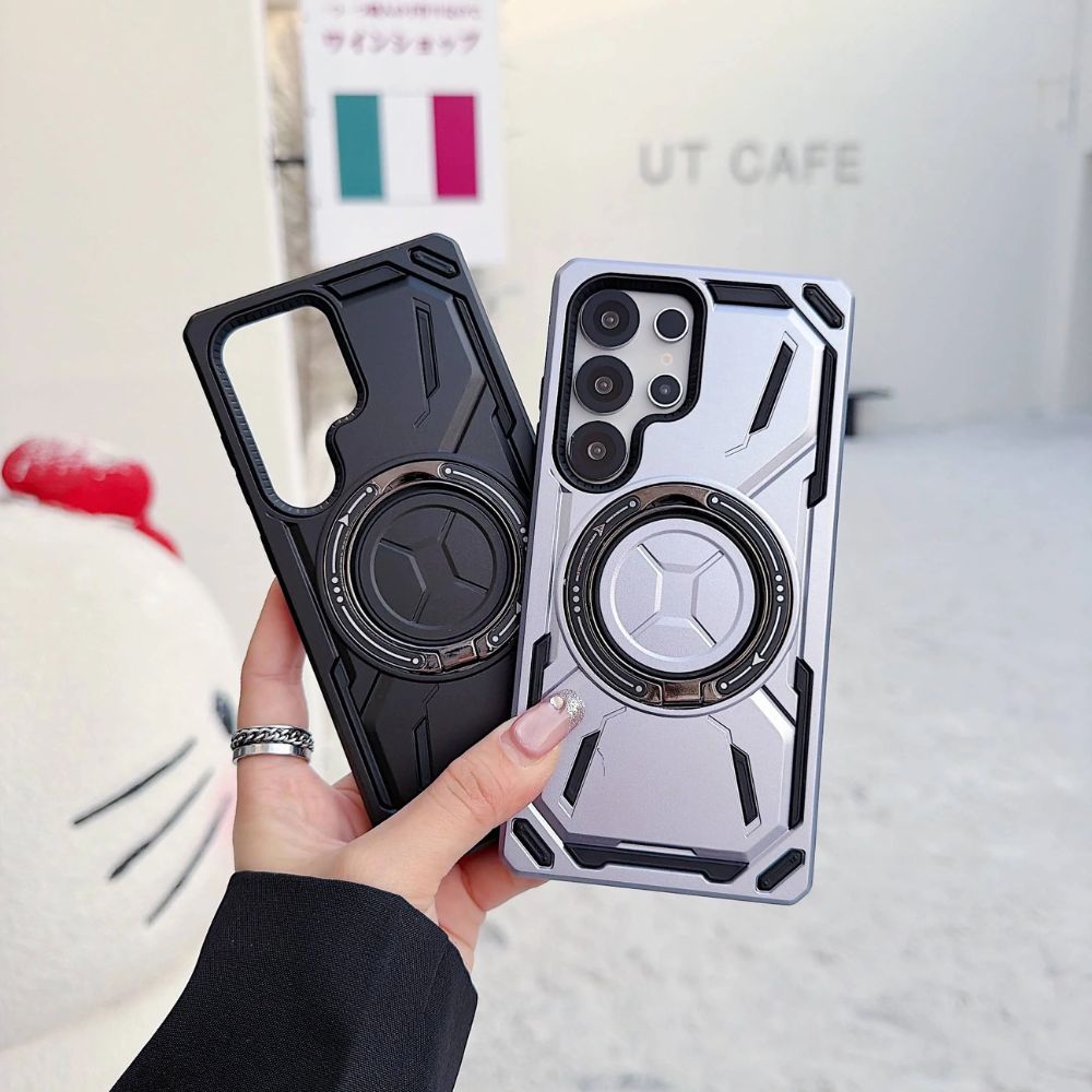 Leonis Shockproof Galaxy Case With Kickstand