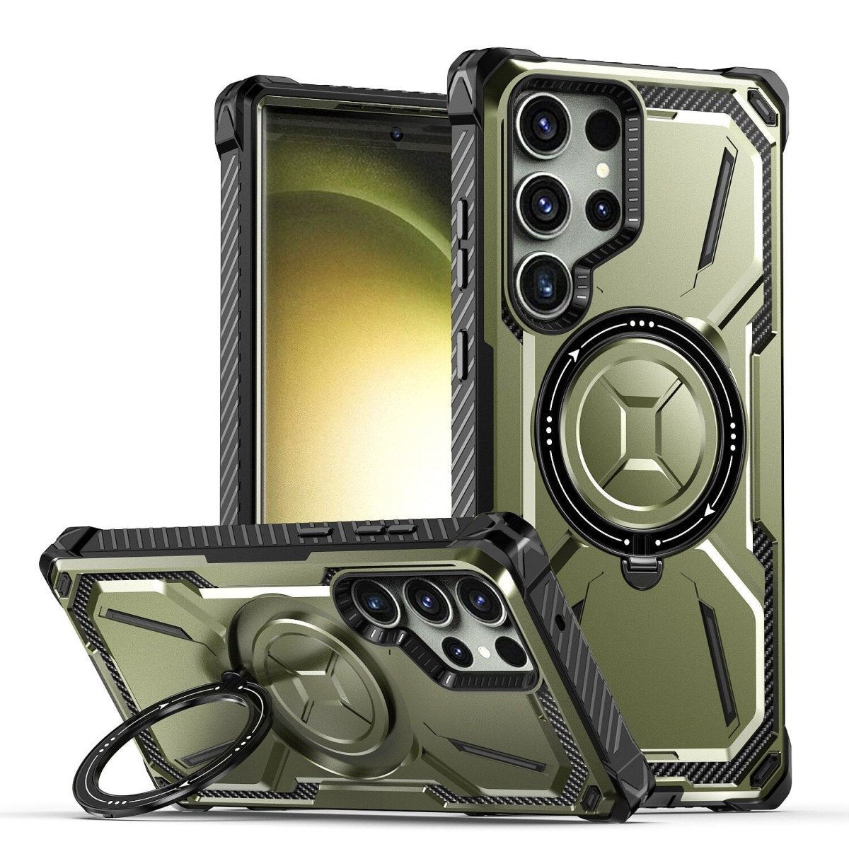 Leonis Shockproof Galaxy Case With Kickstand