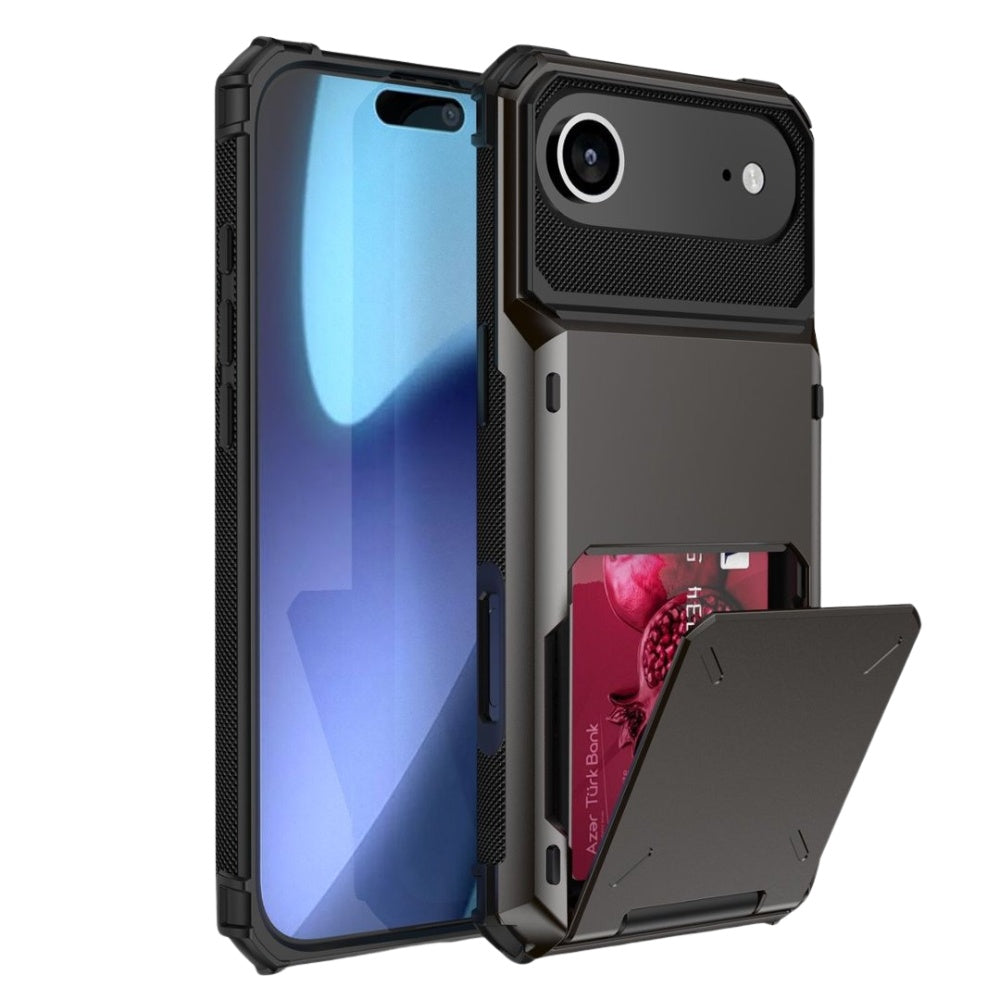 Orbit Shockproof iPhone Wallet Case For 14-17 Series