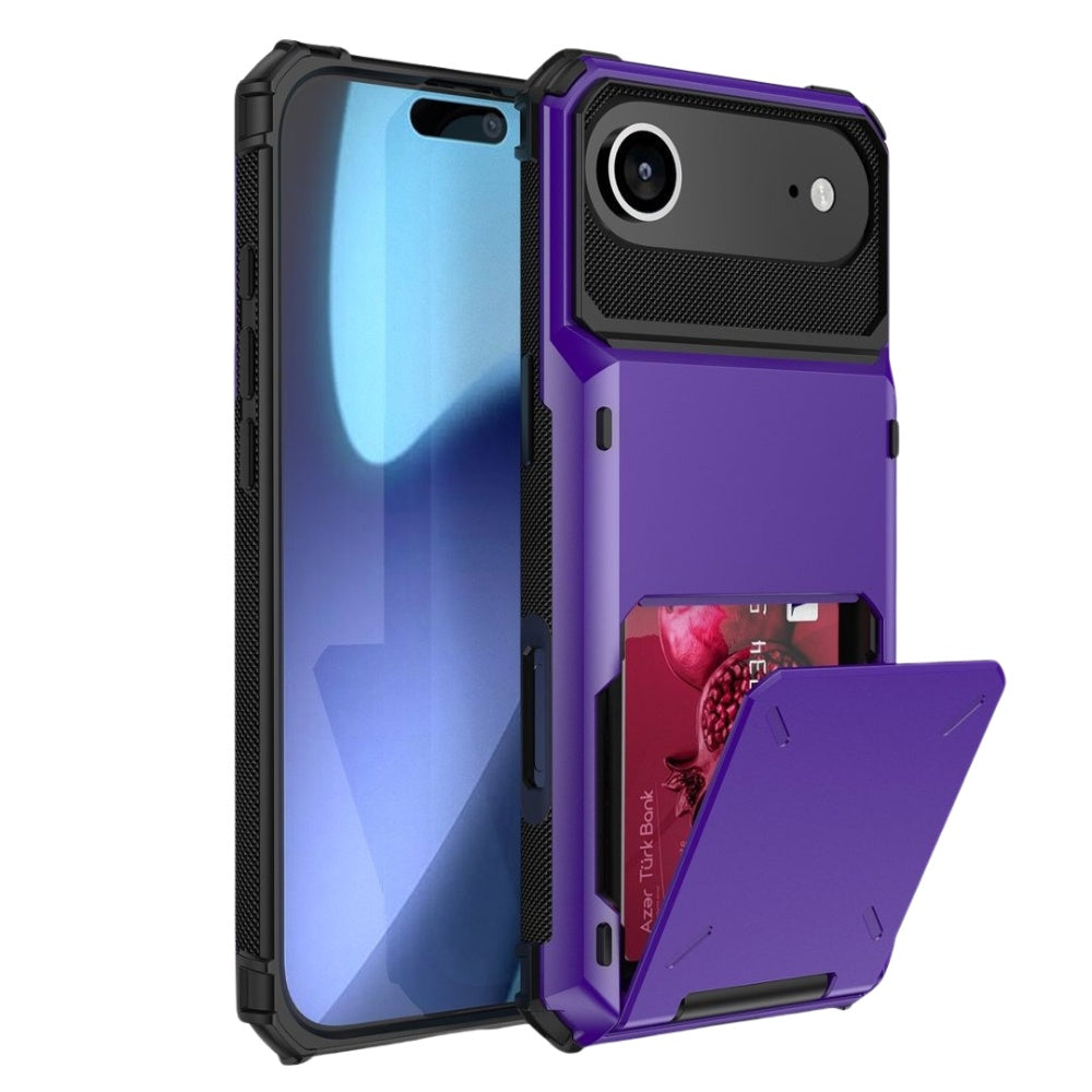 Orbit Shockproof iPhone Wallet Case For 14-17 Series