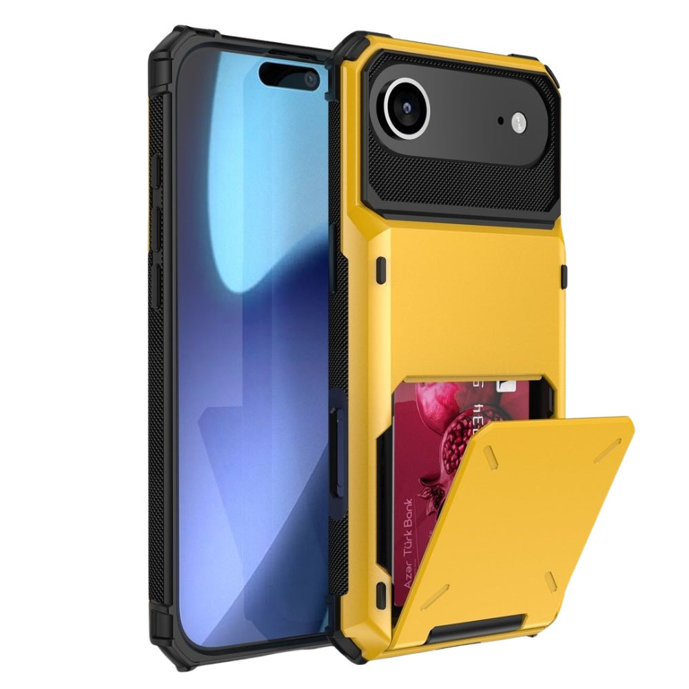 Orbit Shockproof iPhone Wallet Case For 14-17 Series