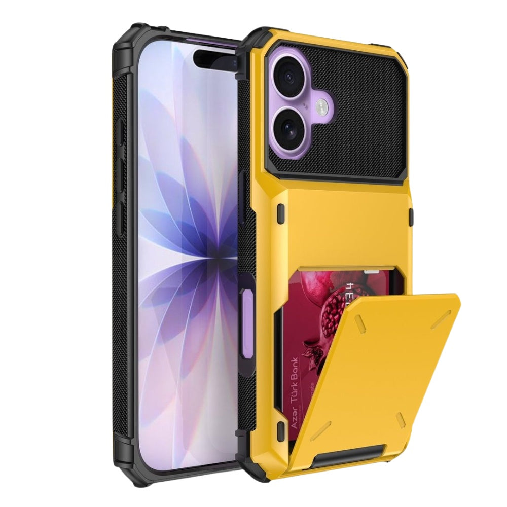Orbit Shockproof iPhone Wallet Case For 14-17 Series