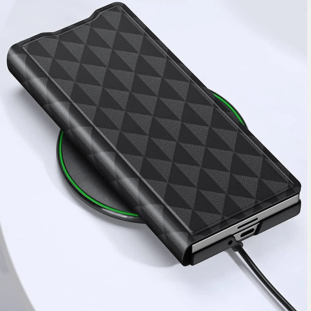 Ovis Leather Case For Galaxy Z Fold 6 With Card Holder