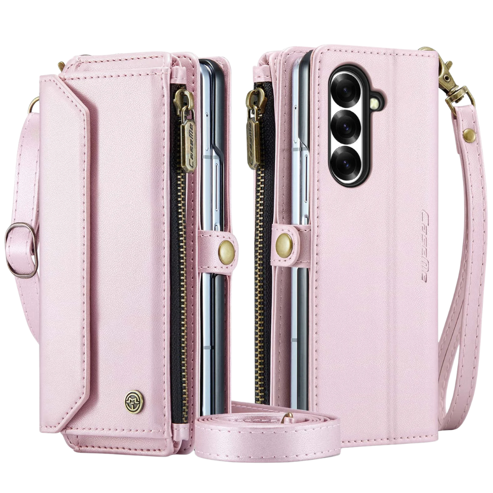 Rectus RFID Blocking Wallet Case For Galaxy Z Fold With Pen Holder Slot