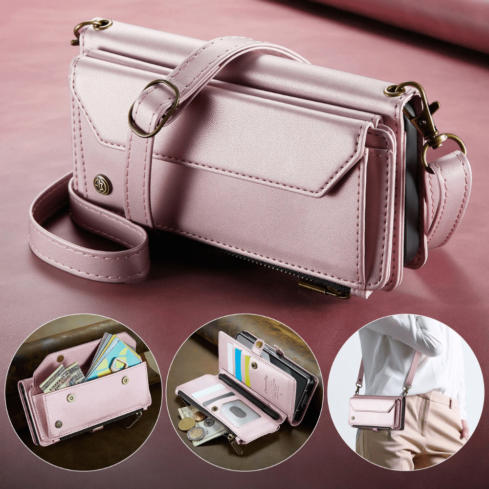 Rectus RFID Blocking Wallet Case For Galaxy Z Fold With Pen Holder Slot