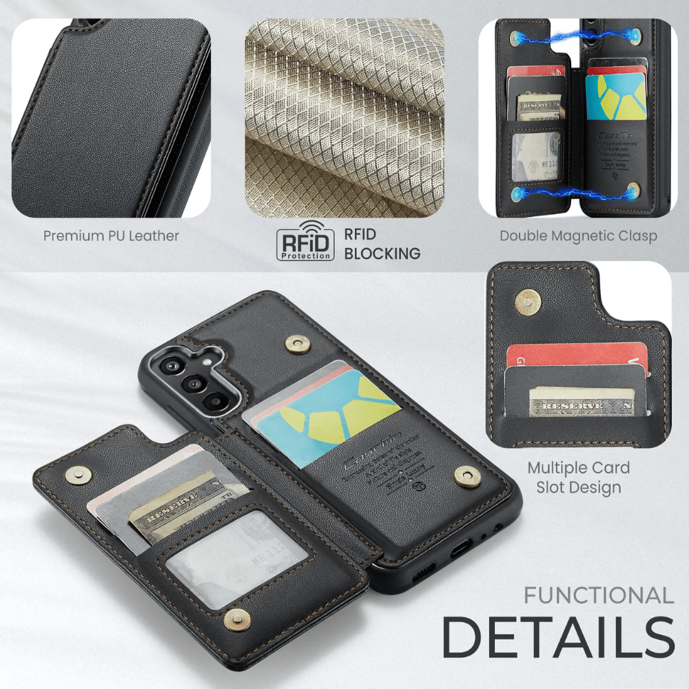 Relevo RFID Blocking Wallet Case For Galaxy A Series - Astra Cases