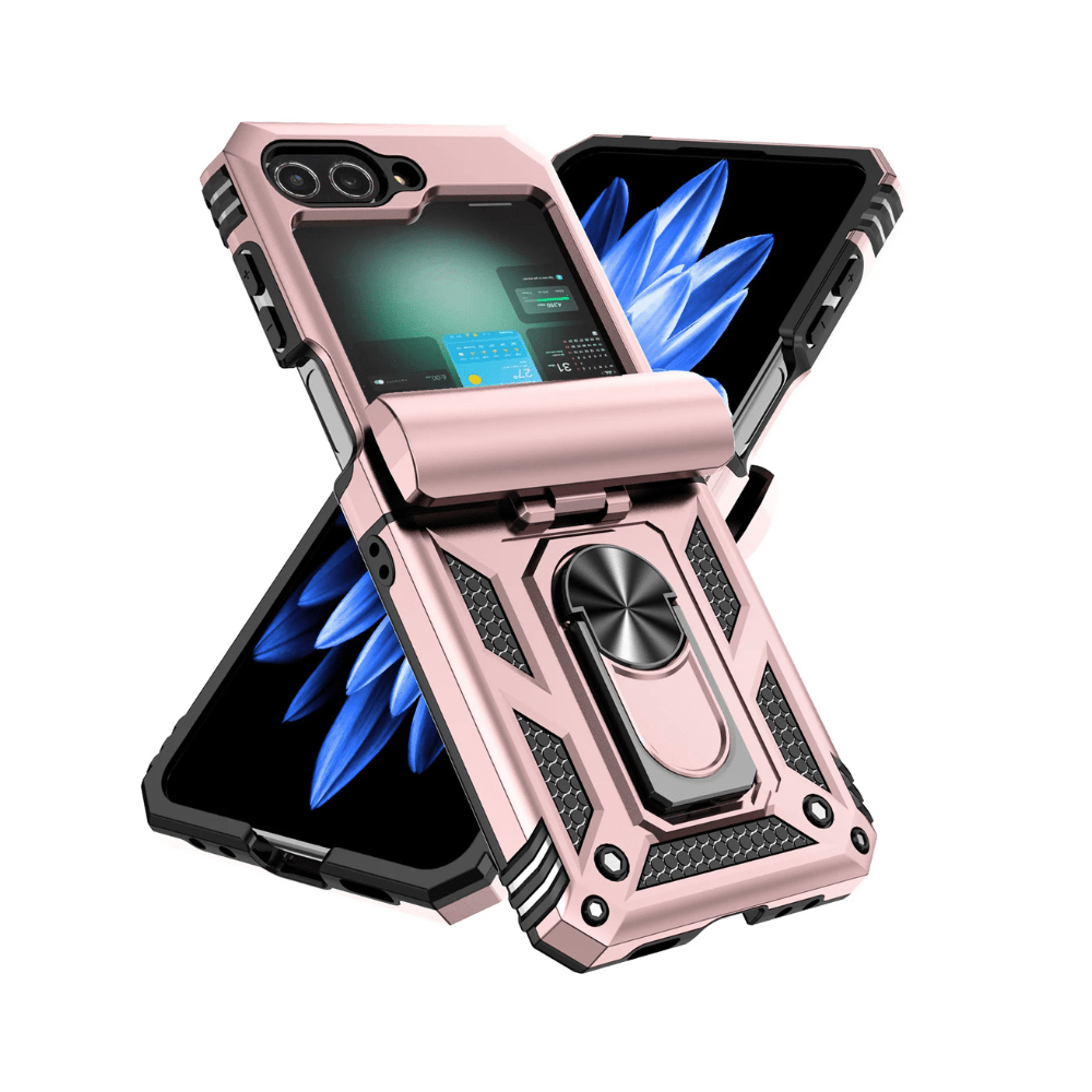 Ventus Heavy Duty Case For Galaxy Z Flip With 360° Magnetic Ring Kickstand