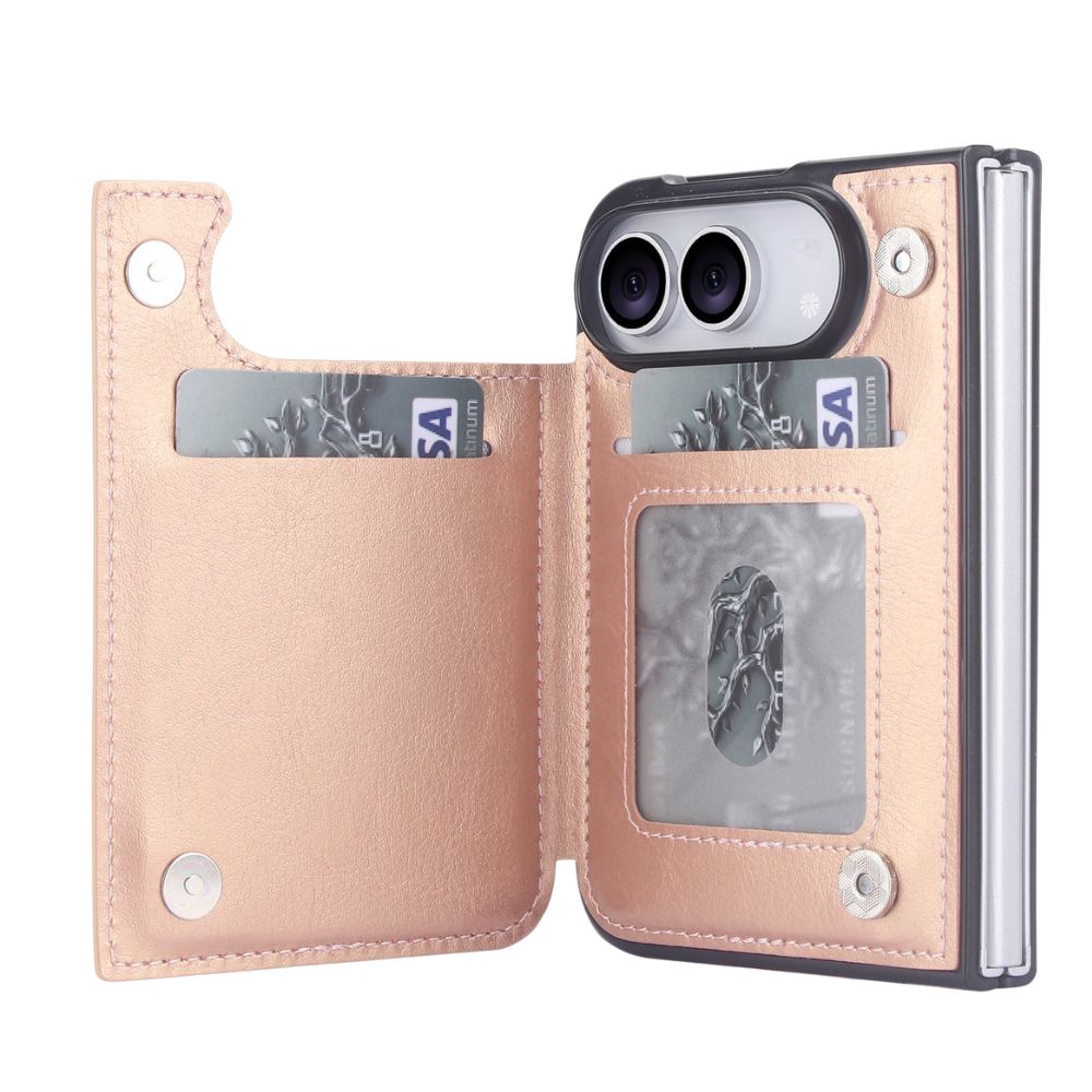 Vistor Leather Flip Wallet Case For iPhone 17-18 Series