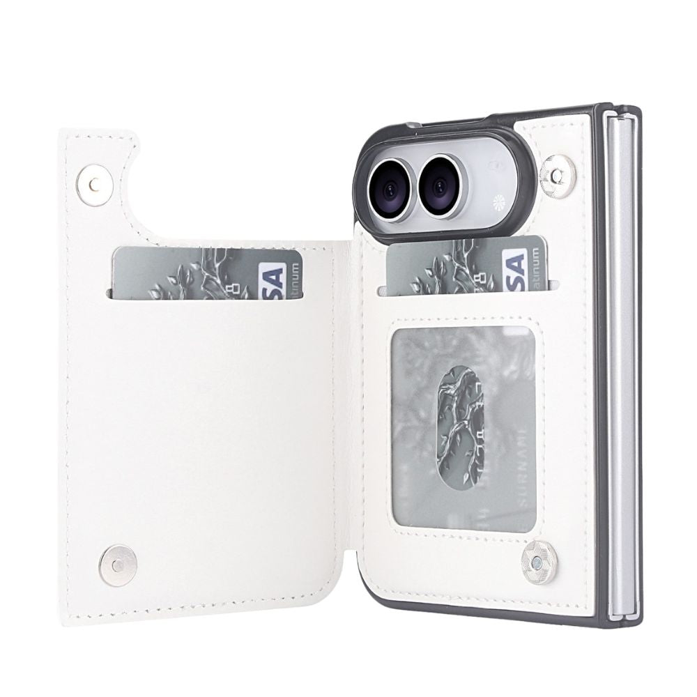 Vistor Leather Flip Wallet Case For iPhone 17-18 Series