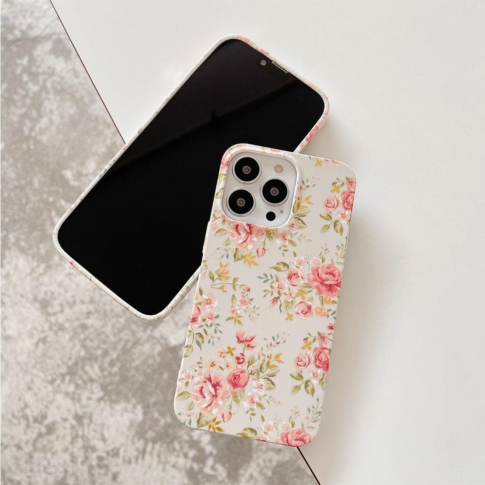 Tria Floral Print Slim iPhone Case - Astra Cases SG