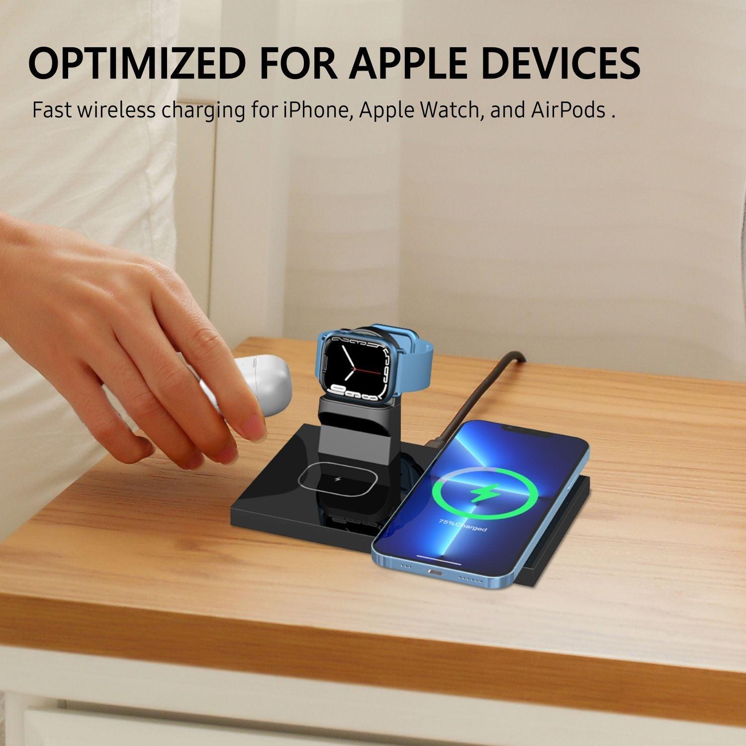 Crinis 3-in-1 Wireless Charging Station - Astra Cases SG