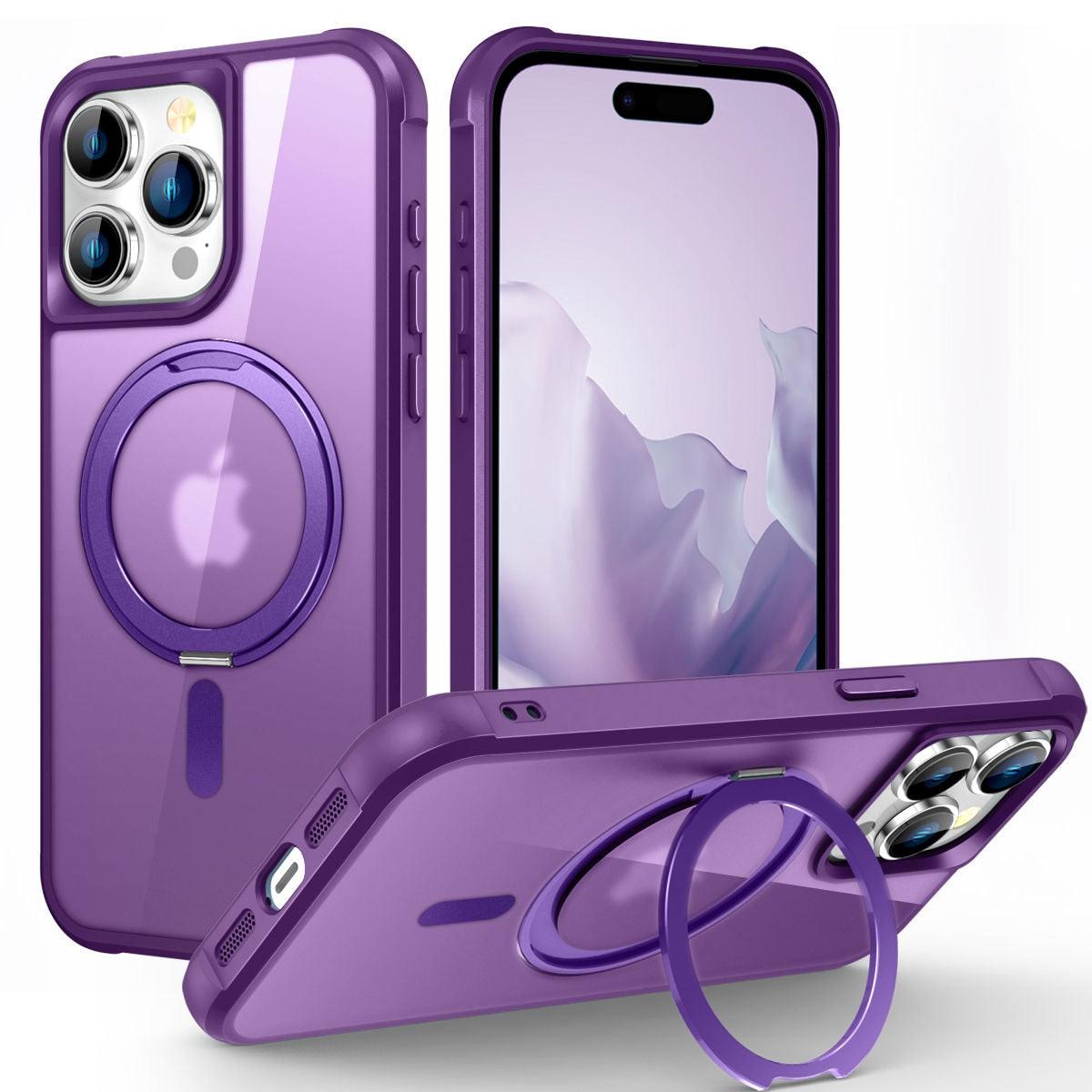 Creo Shockproof iPhone Case With 360° Rotatable Magnetic Ring - Astra Cases SG