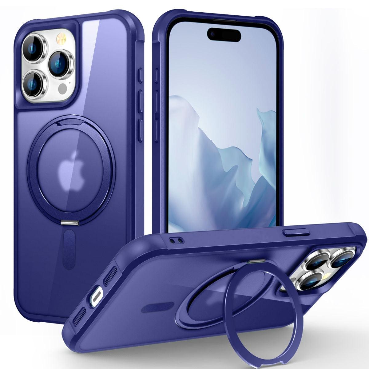 Creo Shockproof iPhone Case With 360° Rotatable Magnetic Ring - Astra Cases SG