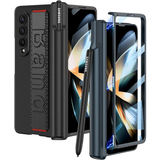 Fumi Protective Case With Magnetic Pen Hinge And Screen Protector for Galaxy Z Fold 4 - Astra Cases SG