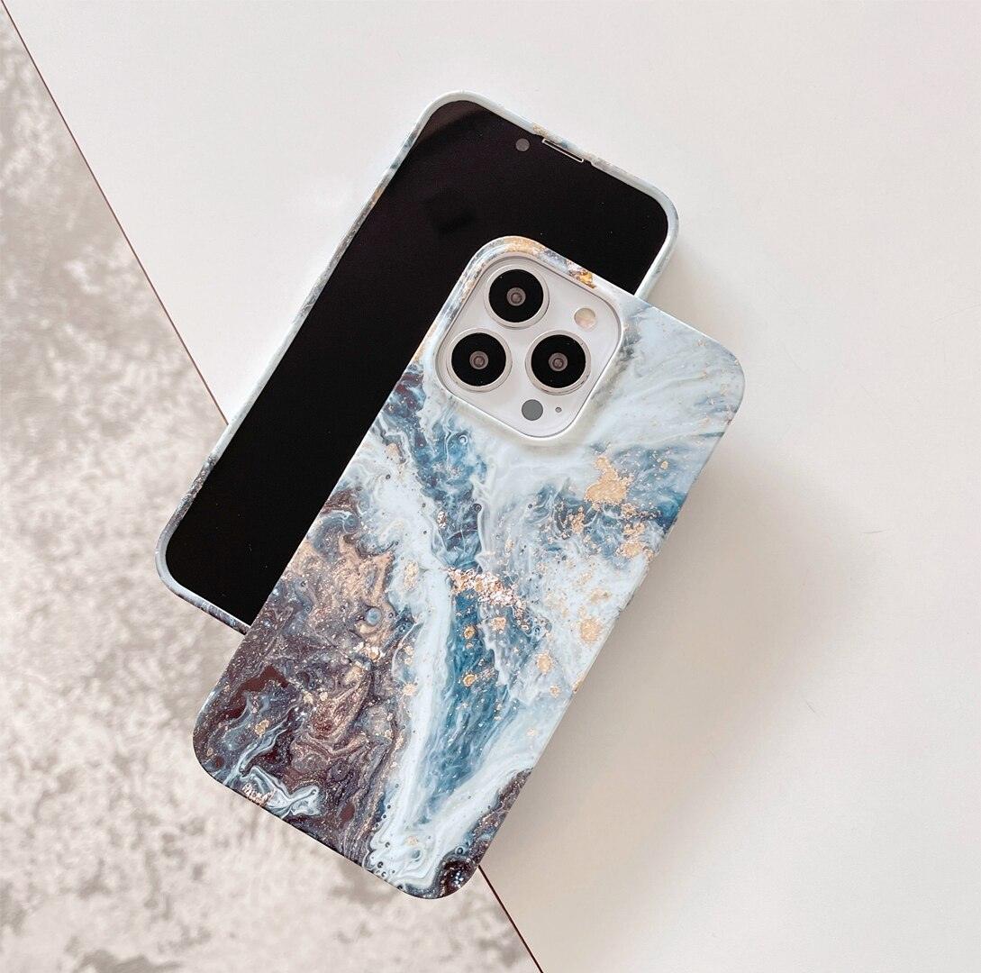 Laris Marble Prints Slim iPhone Case - Astra Cases SG