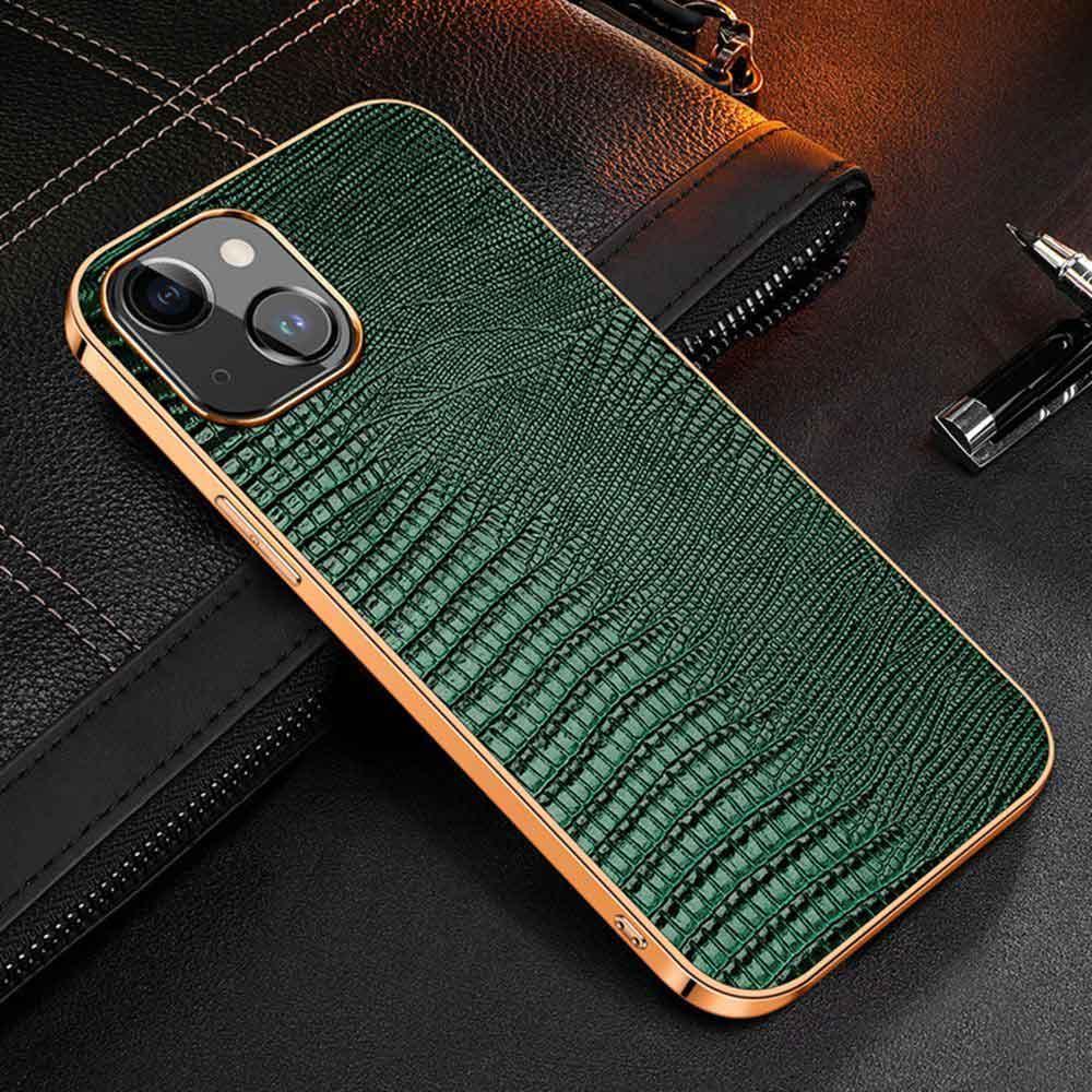 Contra Luxury Genuine Leather iPhone Case - Astra Cases