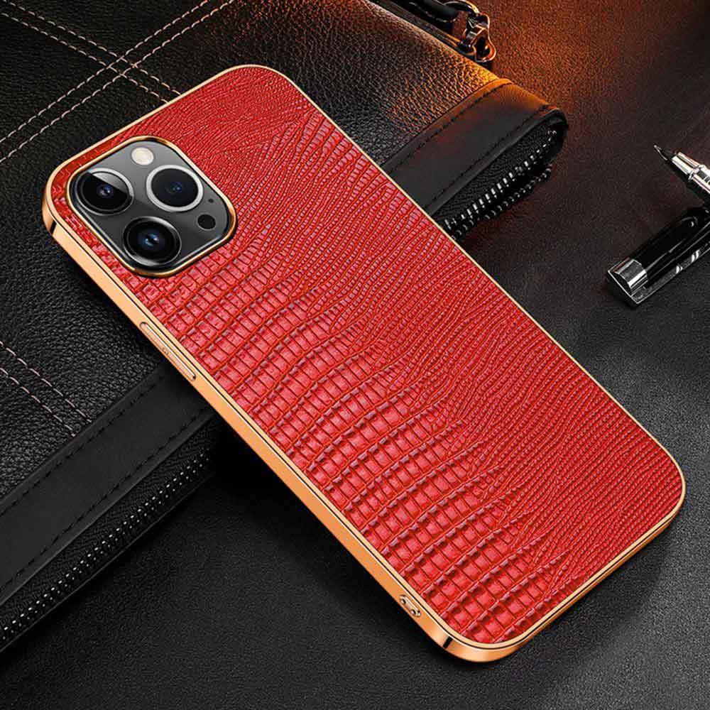 Contra Luxury Genuine Leather iPhone Case - Astra Cases