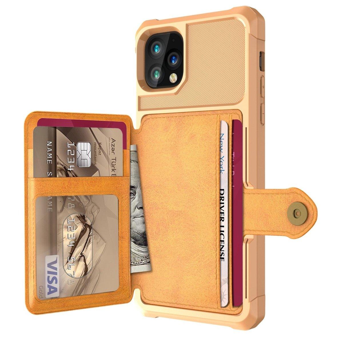 Echo Luxury Leather Wallet iPhone Case For 6, 7 & 8 Series - Astra Cases