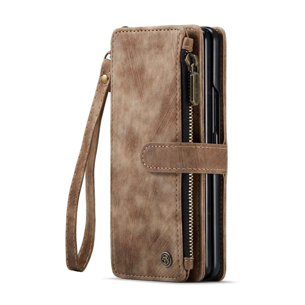 Eligo Leather Wallet Case for Galaxy Z Fold 5 With Pen Slot - Astra Cases