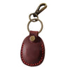 Emi Vintage Leather AirTag Keychain Case - Astra Cases