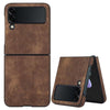 Mellis Slim Fit Leather Galaxy Z Flip 3 Case With Wallet Card Slots - Astra Cases