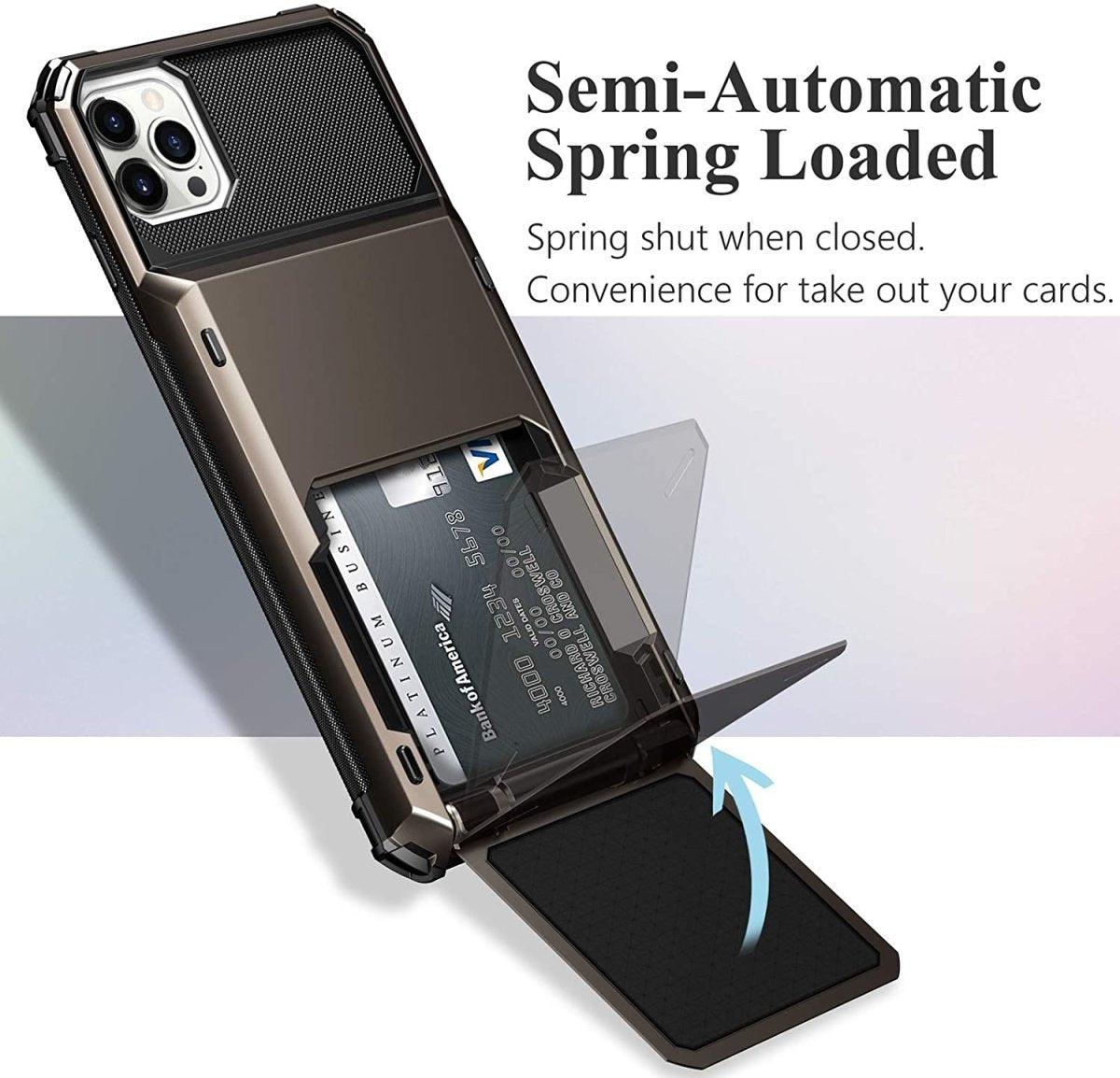 Orbit Shockproof iPhone Wallet Case For 14 Series - Astra Cases