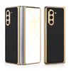 Sceptri Luxury Electroplated Leather Case For Galaxy Z Fold With 9H Tempered Film - Astra Cases