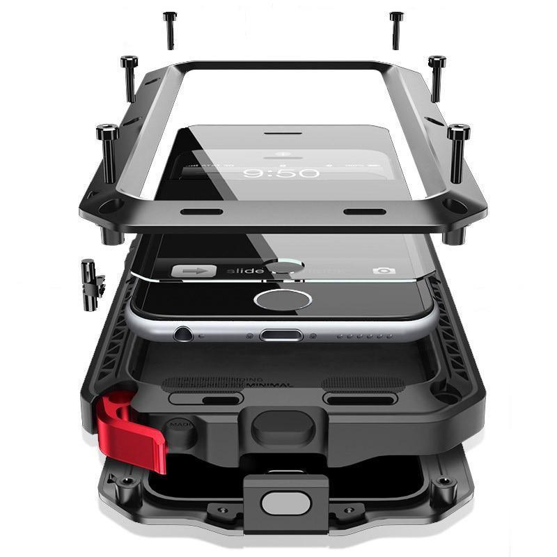 Titan Heavy Duty Metal iPhone Case For 5, 6, 7 & 8 Series - Astra Cases