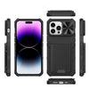 Vero Shockproof Wallet Case With Slide Camera Cover for iPhone 14 Series - Astra Cases