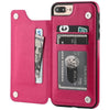 Vistor Leather Flip Wallet Case For iPhone 6, 7, 8 & X Series - Astra Cases